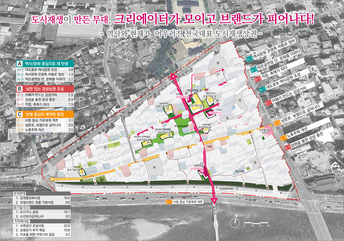 명주·남문동 도시재생 뉴딜사업